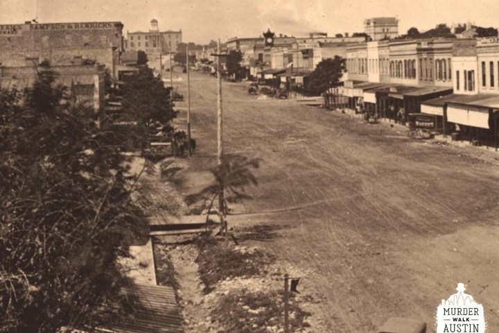 Vintage Photo of Congress Avenue Texas